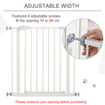 Load image into Gallery viewer, SDB Pet Safety Gate Pressure Fitted Stair Barrier w/ Auto-Close Double Lock