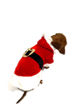 Load image into Gallery viewer, Sausage Dog Box Christmas Santa Outfit with Belt