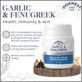 Load image into Gallery viewer, Dorwest Garlic & Fenugreek Immunity Tablets Supplements For Dogs