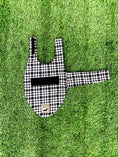 Load image into Gallery viewer, Sausage Dog Box Designer Fleece Waterproof 'Dog Tooth' Dachshund Coat