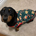 Load image into Gallery viewer, Sausage Dog Box Christmas Gingerbread Tee