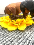 Load image into Gallery viewer, Sausage Dog Box, Dachshund Sunflower Anxiety Snuffle Mat
