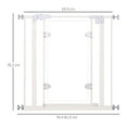 Load image into Gallery viewer, Sausage Dog Box Modern Safety Gate