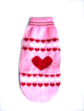 Load image into Gallery viewer, Sausage Dog Box Dachshund ‘Be Mine’ Love Heart Pink Jumper