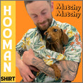 Load image into Gallery viewer, Sausage Dog Box Hooman Dad Men’s Hawaiian Shirt