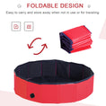 Load image into Gallery viewer, Dachshund Red Foldable Swimming Pool