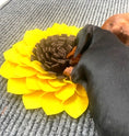 Load image into Gallery viewer, Sausage Dog Box, Dachshund Sunflower Anxiety Snuffle Mat