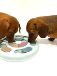 Load image into Gallery viewer, Sausage Dog Box Anxiety Round Treat Puzzle