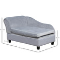 Load image into Gallery viewer, Sausage Dog Box, Dachshund Fern Chaise Longue Sofa Bed With Storage