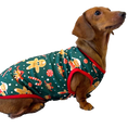 Load image into Gallery viewer, Sausage Dog Box Christmas Gingerbread Tee