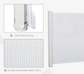 Load image into Gallery viewer, Sausage Dog Box Retractable Safety Stair Gate Barrier- White Mesh