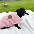 Load image into Gallery viewer, XXS Tiny Puppy Snuggle Dachshund Fleece - 20cm / 8inch Back | Sausage Dog Box