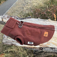 Load image into Gallery viewer, Chocolate Waterproof Dachshund Harness Fleece | DoxieDri by Sausage Dog Box