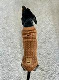 Load image into Gallery viewer, Gingerbread Cookie Luxury Cable Knit Dachshund Jumper - Sausage Dog Box