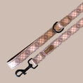 Load image into Gallery viewer, Chestnut Plaid Dog Lead
