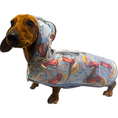 Load image into Gallery viewer, Soggy Sausage Dachshund Waterproof Rain Mac/Coat With Hood