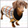 Load image into Gallery viewer, Sausage Dog Box Dachshund Chequered Jumper