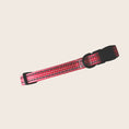 Load image into Gallery viewer, Red Houndstooth Dachshund Collar