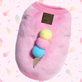 Load image into Gallery viewer, Pink ‘Ice Cream Sundae’ Sausage Dog Box Puppy Pj Jumper