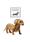 Load image into Gallery viewer, CLEARANCE - Hansa Dachshund Plush Soft Toy Dog -Lifelike