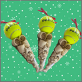 Load image into Gallery viewer, Ball and Treat Cone
