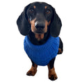 Load image into Gallery viewer, Royal Blue Luxury Cable Knit Dachshund Jumper