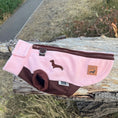 Load image into Gallery viewer, Strawberry Truffle DoxieDri Sausage Dog Harness Jumper