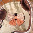 Load image into Gallery viewer, Chestnut Plaid Beige Argyle Sailor Bow