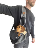 Load image into Gallery viewer, Sausage Dog Box Dachshund Puppy Sling Carrier Bag