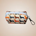 Load image into Gallery viewer, Beige Sophisticated Sausage Dachshund Poop Bag Holder