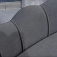 Load image into Gallery viewer, Sausage Dog Box Pearl Dog Bed/Sofa - Grey