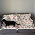 Load image into Gallery viewer, Christmas Dachshund Blanket - Supersize
