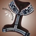 Load image into Gallery viewer, Houndstooth Anti-Rub Dachshund Harness For Sausage Dogs