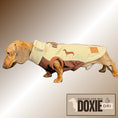Load image into Gallery viewer, Walnut Whip DoxieDri Dachshund Harness Fleece