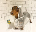 Load image into Gallery viewer, Dachshund Waterproof Rain Mac/Coat With Hood