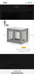 Load image into Gallery viewer, Sausage Dog Box Stylish Dachshund Dog Crate Bed - Grey