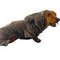 Load image into Gallery viewer, Sausage Dog Box Dachshund Oneise Outfit/Costume - Grey Little Monster