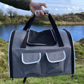 Load image into Gallery viewer, Sausage Dog Box Adventure Dachshund Backpack Carrier Airline Approved Holdall