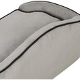 Load image into Gallery viewer, Sausage Dog Box, Dachshund Linnea Luxury Grey Cord Sofa Bed
