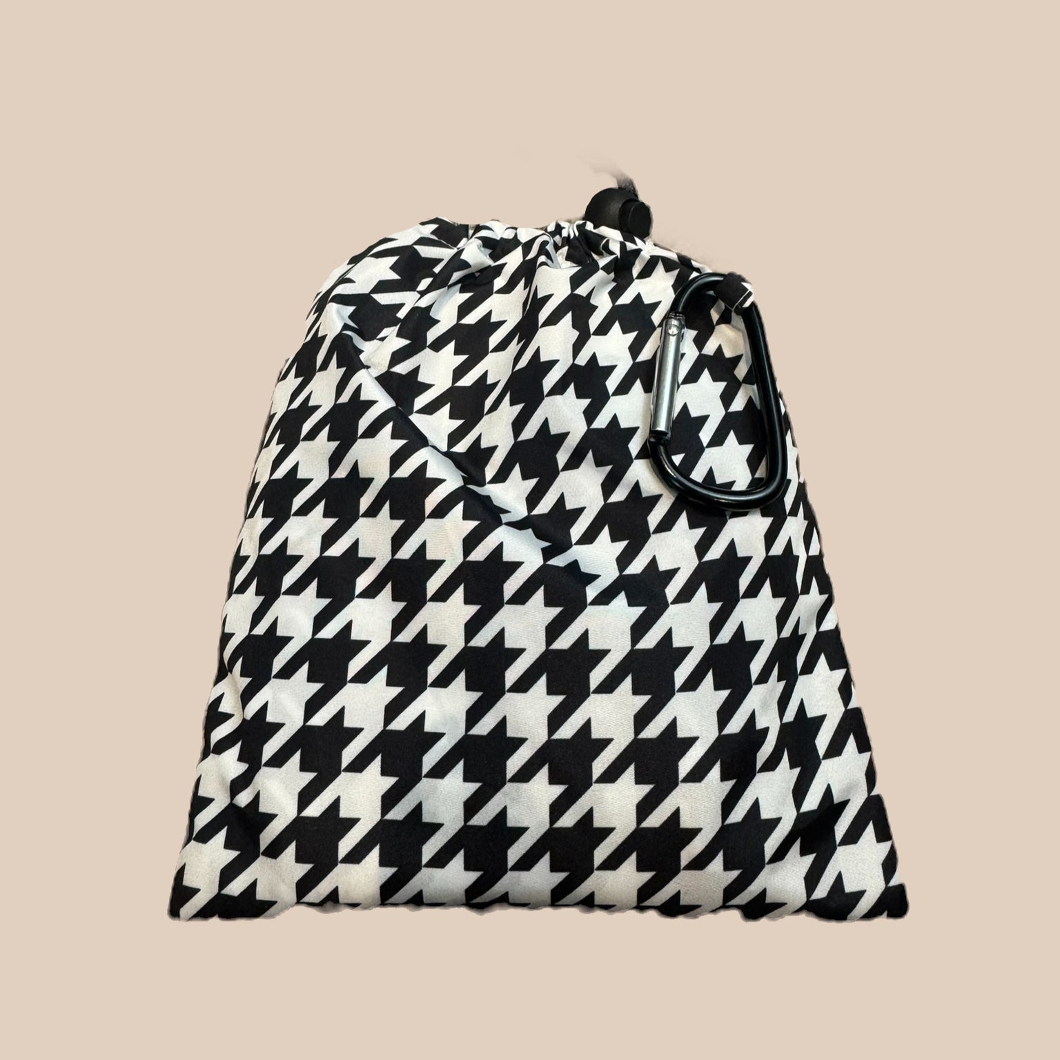 Houndstooth 'Dach-A-Mac' Dachshund Rain Mac In Bag Sausage Dog Box Folda