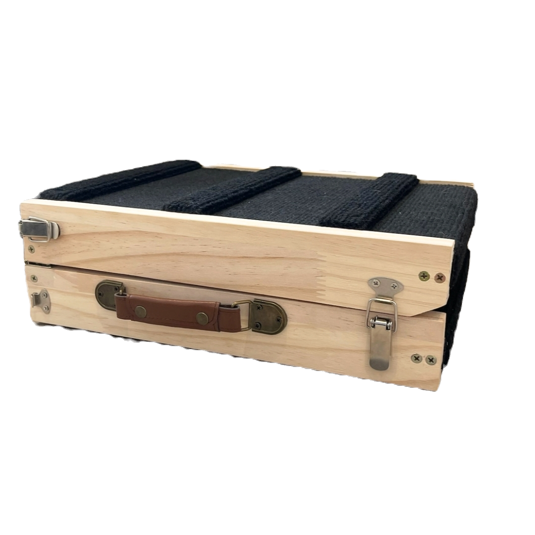 Sausage Dog Box Dachshund Ramp - High Sofa or Bed Wooden Daxie Ramp
