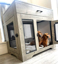 Load image into Gallery viewer, Sausage Dog Box Dachshund Crate Cage / Bed
