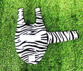 Load image into Gallery viewer, Sausage Dog Box Designer Fleece Waterproof 'Zebra' Dachshund Coat
