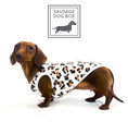 Load image into Gallery viewer, Sausage Dog Box, Dachshund Leopard Cute Cosy Dachshund PJ's Jumper
