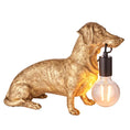 Load image into Gallery viewer, Dachshund Sculpture Table Lamp Light
