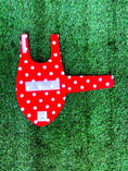 Load image into Gallery viewer, Sausage Dog Box Designer Red Polka Dot 'Minnie' Fleece Coat
