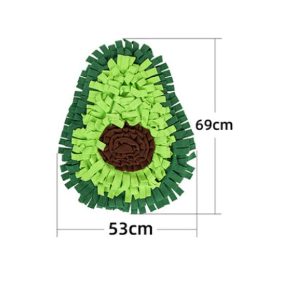 Sausage Dog Box Large Avocado Snuffle Mat