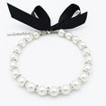 Load image into Gallery viewer, Sausage Dog Box Pearl / Diamond Style Necklace
