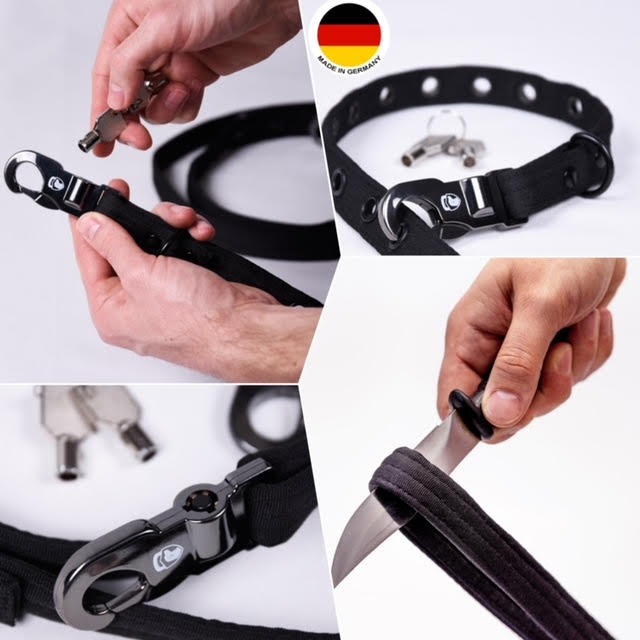 Anti Theft Lock Dog Lead And Collar