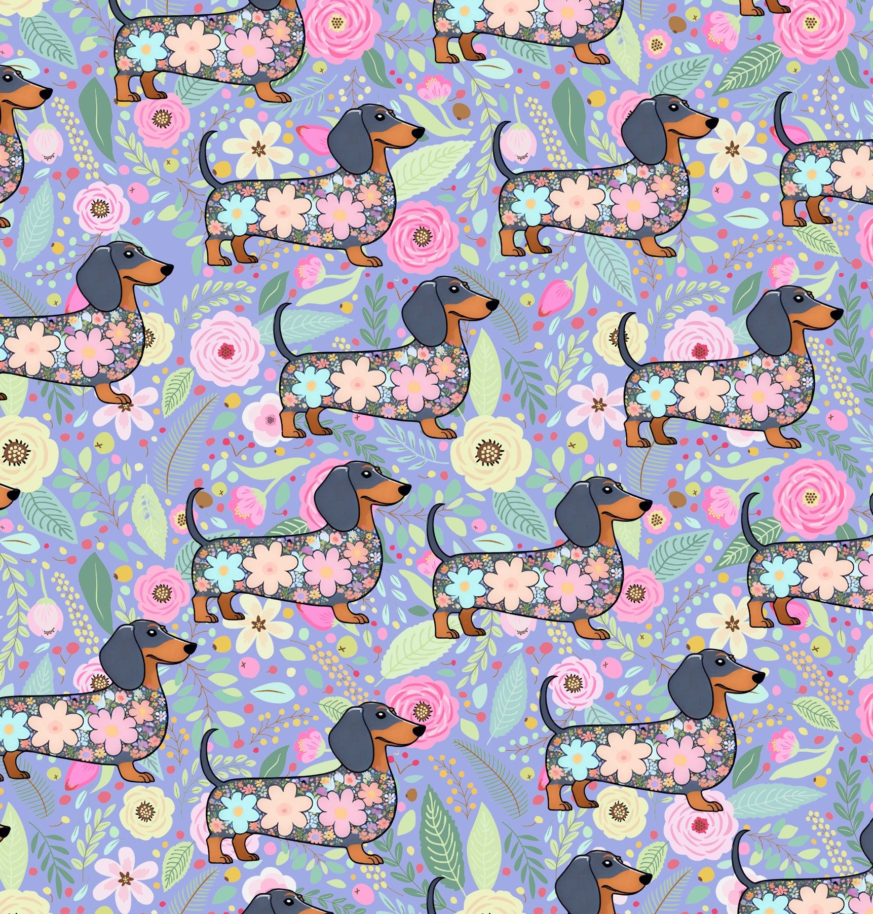 Dachshund In Bloom DoxieCool Dog Cooling Vest for Dachshunds